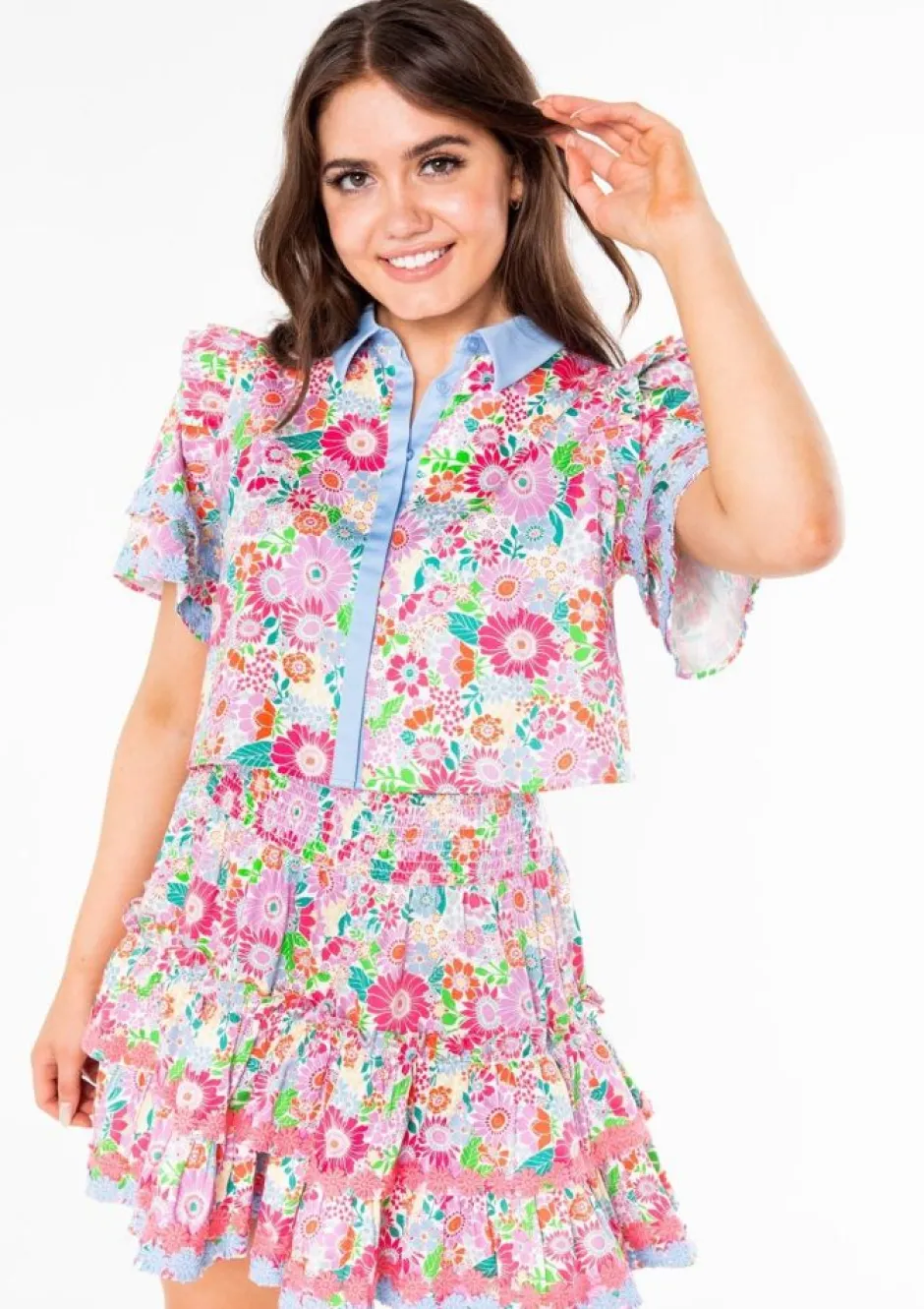 Blouses-Alden Adair Austin Top Inhappy Daze