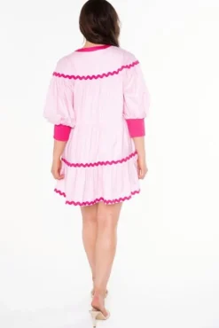 Mini-Alden Adair Charlotte Dress In Sweetheart