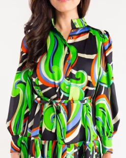 Mini-Alden Adair Reagen Dress In Kimono