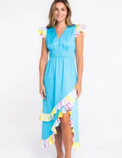 Midi-Alden Adair Willow Dress Ocean