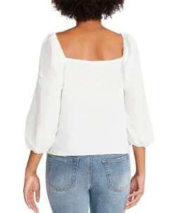 Blouses-BB Dakota Stevie White Top