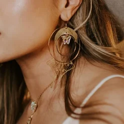 Jewelry-Bohindie Stream Metamorphosis Earrings