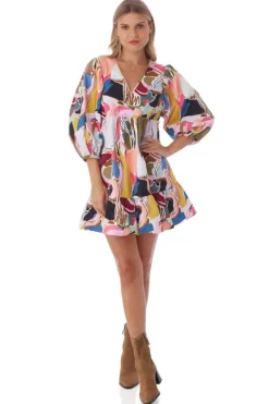Mini-Crosby By Mollie Burch Addison Dress - Abstract Expression