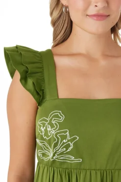 Midi-Crosby By Mollie Burch Bryce Dress
