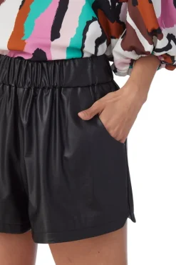 Shorts-Crosby By Mollie Burch Cailan Short Black Leather