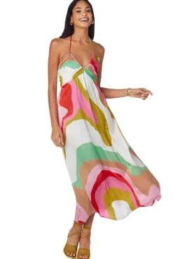 Maxi-Crosby By Mollie Burch Hill Dress Red Beach