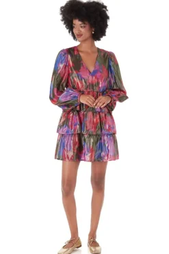 Mini-Crosby By Mollie Burch Lauren Dress Blurred Floral