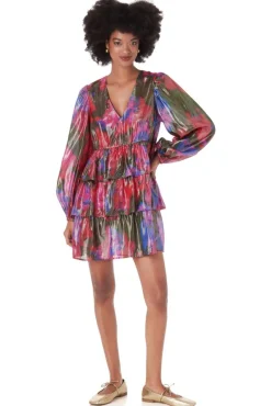 Mini-Crosby By Mollie Burch Lauren Dress Blurred Floral