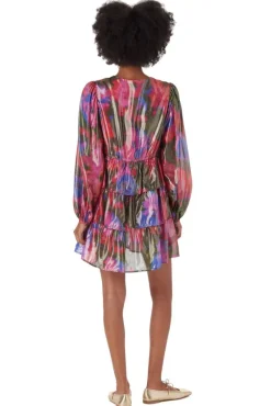 Mini-Crosby By Mollie Burch Lauren Dress Blurred Floral