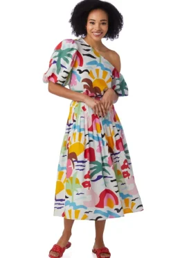 Skirts-Crosby By Mollie Burch Mallie Skirt Santorini