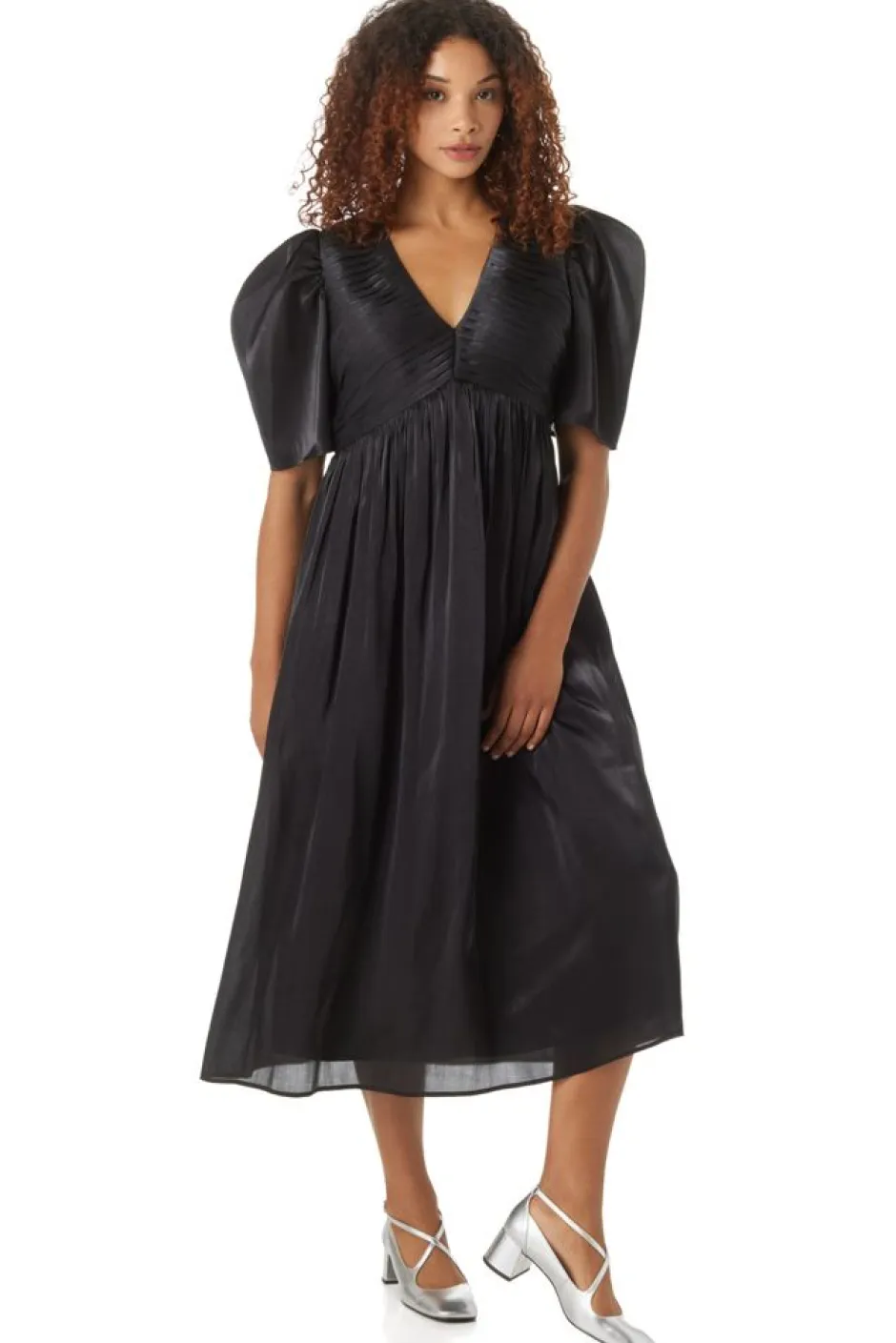 Midi-Crosby By Mollie Burch Marley Dress Black