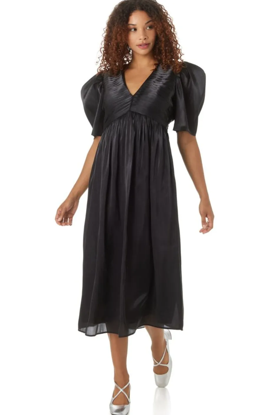 Midi-Crosby By Mollie Burch Marley Dress Black