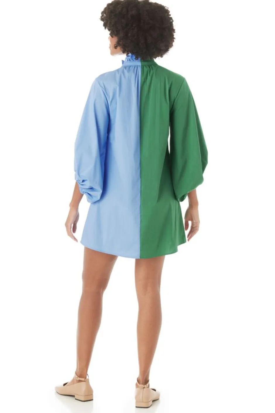 Mini-Crosby By Mollie Burch Olive Dress Hyacinth Pine