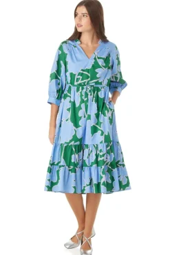 Midi-Crosby By Mollie Burch Tallie Dress Floral Figure