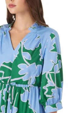 Midi-Crosby By Mollie Burch Tallie Dress Floral Figure