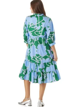 Midi-Crosby By Mollie Burch Tallie Dress Floral Figure
