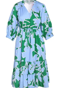 Midi-Crosby By Mollie Burch Tallie Dress Floral Figure