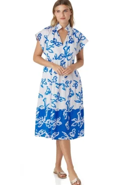 Midi-Crosby By Mollie Burch Watts Dress Park Foral Mix