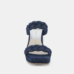 Heel-Dolce Vita Ashby Indigo Platform