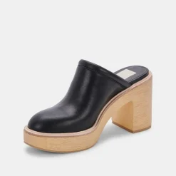 Mules-Dolce Vita Camdin Heels Black