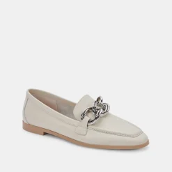 Loafers/Oxfords-Dolce Vita Crys White Loafer