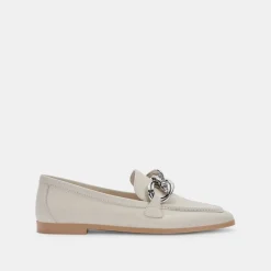 Loafers/Oxfords-Dolce Vita Crys White Loafer