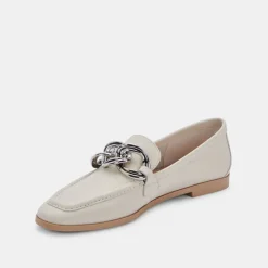 Loafers/Oxfords-Dolce Vita Crys White Loafer