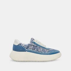 Sneaker-Dolce Vita Dolen Navy Multi Woven Sneakers