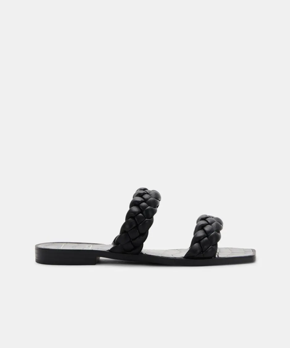 Sandal-Dolce Vita Indy Graphite Black Stellasandal