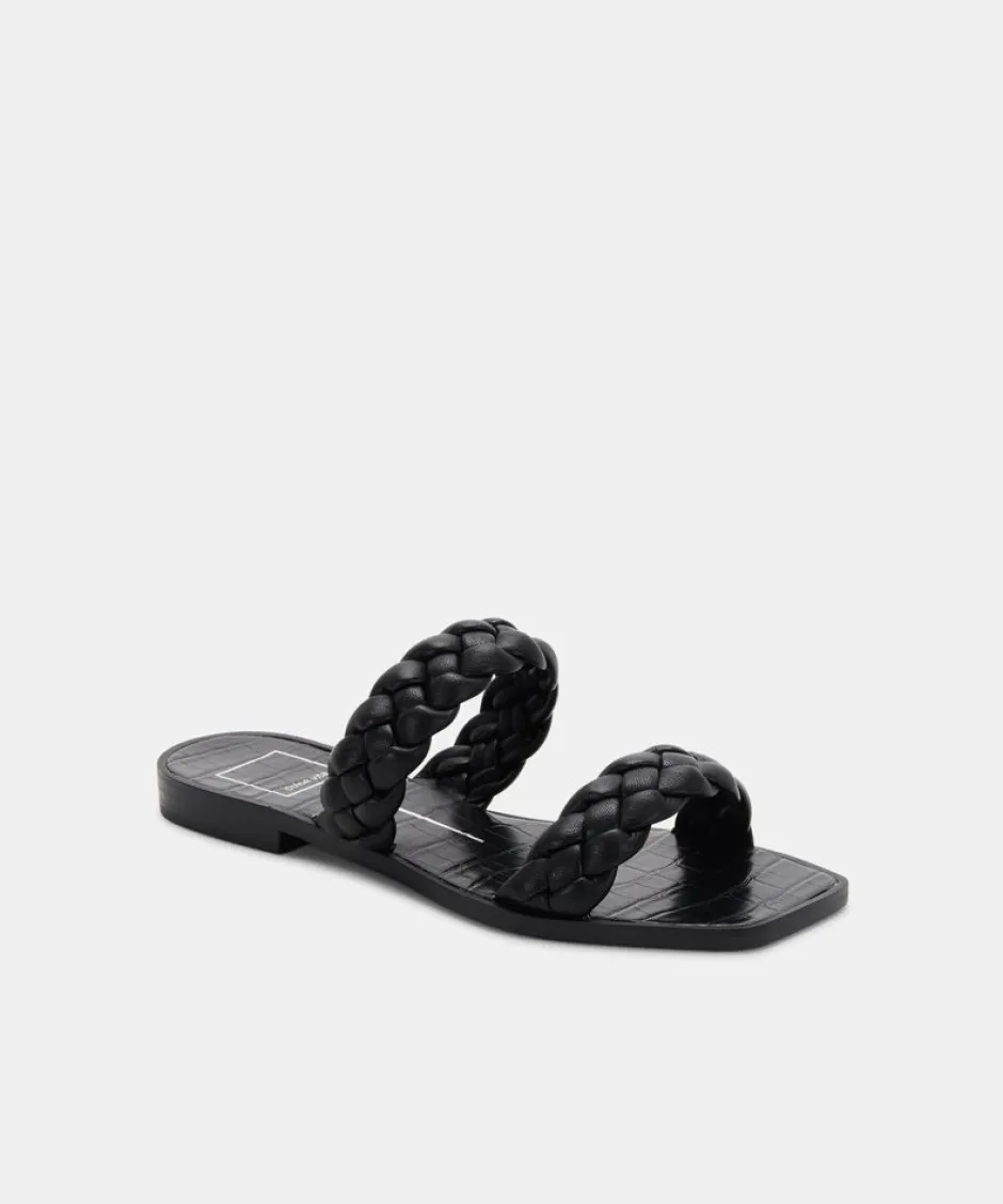 Sandal-Dolce Vita Indy Graphite Black Stellasandal