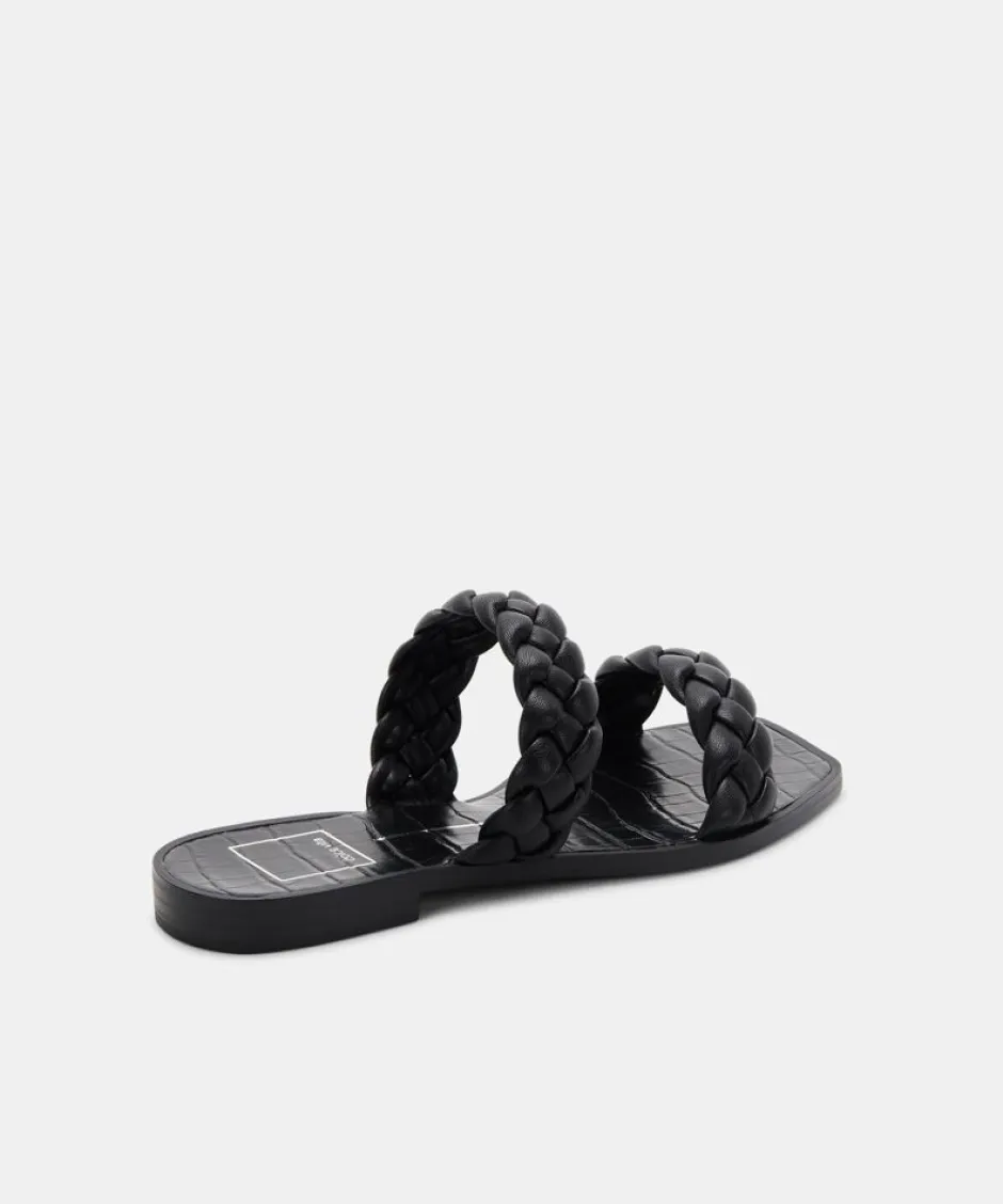 Sandal-Dolce Vita Indy Graphite Black Stellasandal