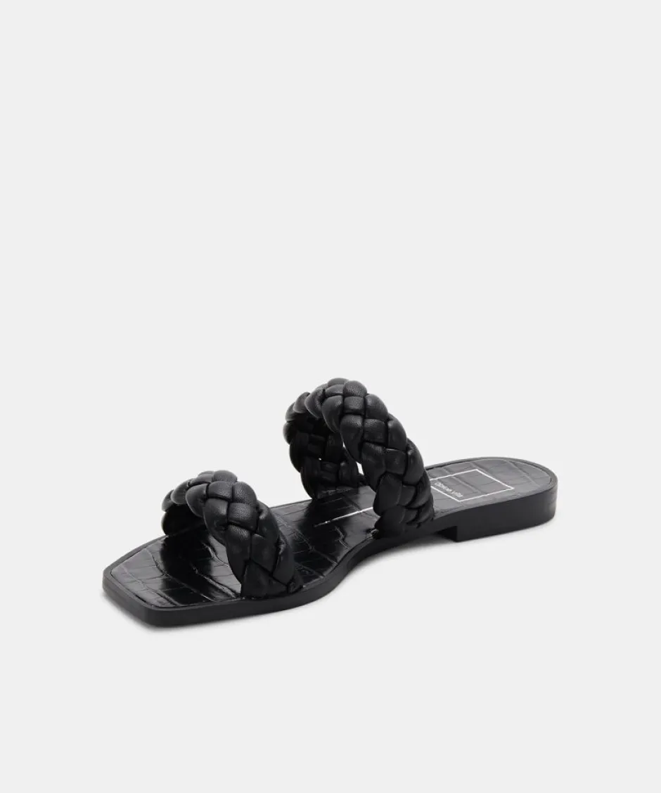 Sandal-Dolce Vita Indy Graphite Black Stellasandal
