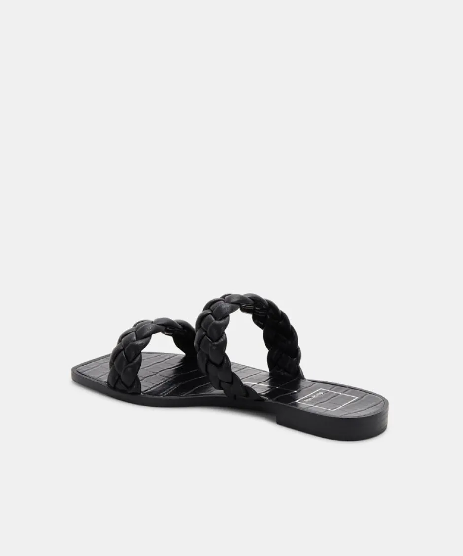 Sandal-Dolce Vita Indy Graphite Black Stellasandal