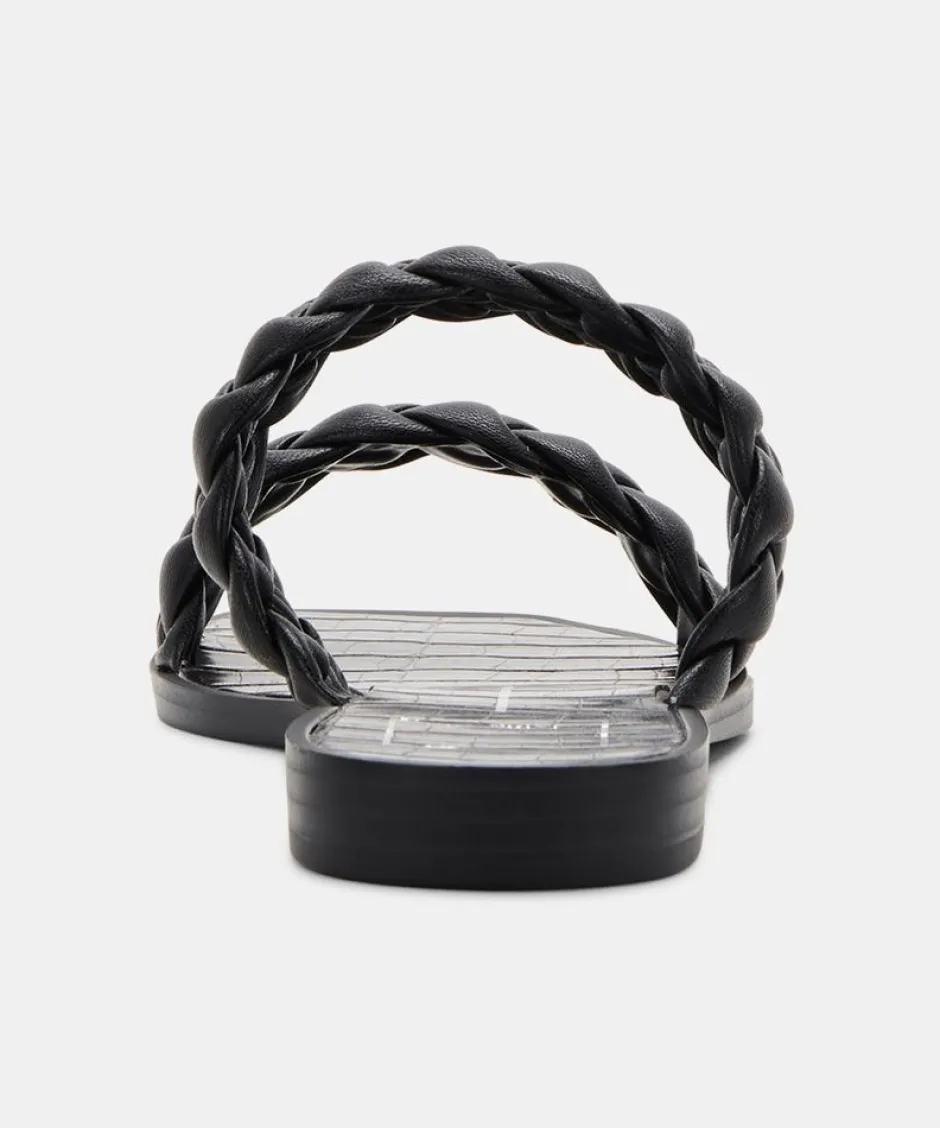Sandal-Dolce Vita Indy Graphite Black Stellasandal