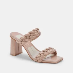 Heel-Dolce Vita Paily Patent Beige