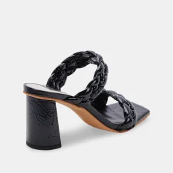 Heel-Dolce Vita Paily Patent Midnight