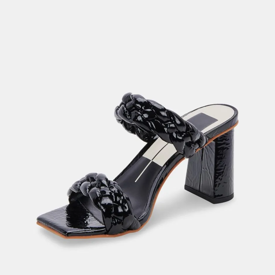 Heel-Dolce Vita Paily Patent Midnight