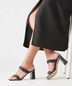Heel-Dolce Vita Paily Patent Midnight