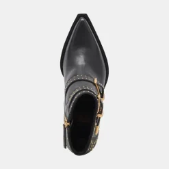 Boot-Dolce Vita Ronnie Studded Black Booties