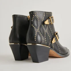 Boot-Dolce Vita Ronnie Studded Black Booties
