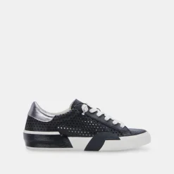Sneaker-Dolce Vita Zina Black Perforated