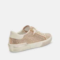 Sneaker-Dolce Vita Zina Crystal Gold Suede