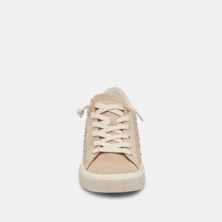 Sneaker-Dolce Vita Zina Crystal Gold Suede