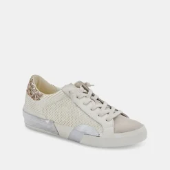Sneaker-Dolce Vita Zina Embossed White Sneaker