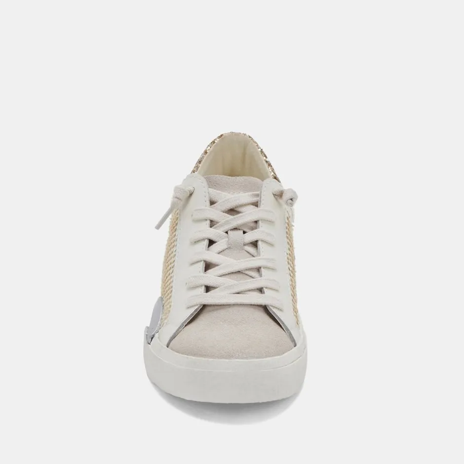 Sneaker-Dolce Vita Zina Embossed White Sneaker