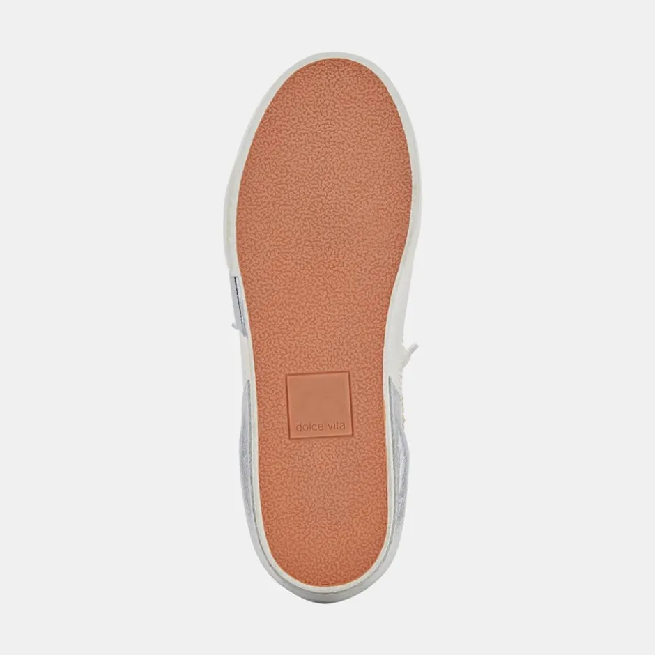 Sneaker-Dolce Vita Zina Embossed White Sneaker