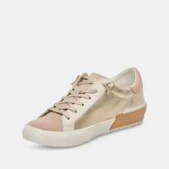 Sneaker-Dolce Vita Zina Gold Leather