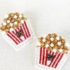 Jewelry-Dos Femmes Popcorn Earrings