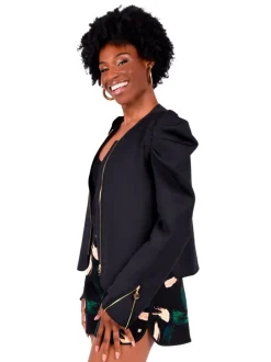 Jackets-Emily McCarthy Ava Jacket Noir