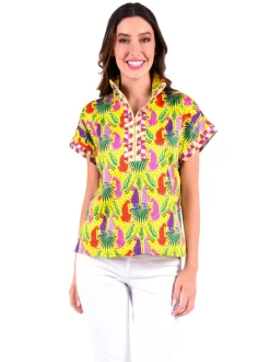 Blouses-Emily McCarthy Poppy Pullover Peekaboo
